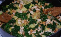 Lemony Chickpea Stir-Fry