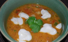 Red Lentil, Chickpea & Chili&nbsp;Soup