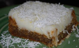 Lemongrass Coconut Cake/Bars&nbsp;(Gluten-Free)