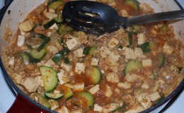 Gingered Tofu & Zucchini (AND a little&nbsp;chit-chat)