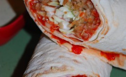 Spicy Lentil Wraps with Tahini&nbsp;Sauce(s)