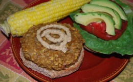 Brown Rice & Lentil&nbsp;Burgers