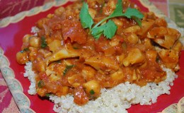 Cauliflower Chickpea Curry