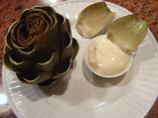 Garlicky Lemon Dipping Sauce!