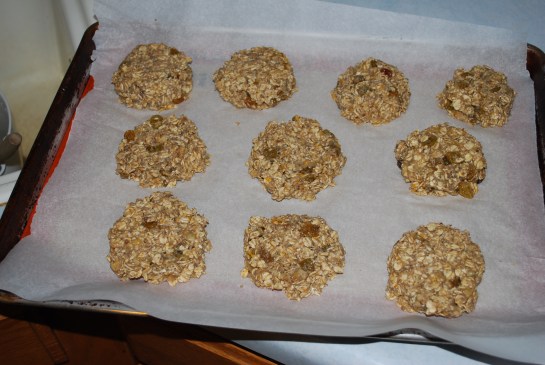 Flatten them a little