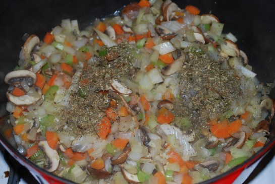 Add in italian seasoning