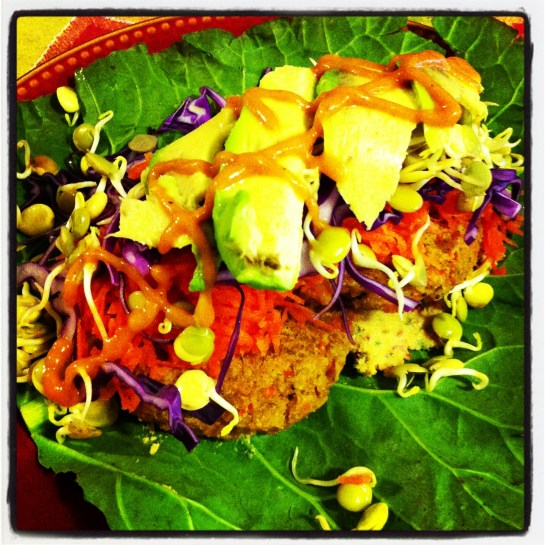Chickpea Curry Burgers