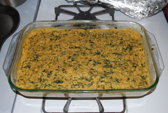 Put back in oven, uncovered