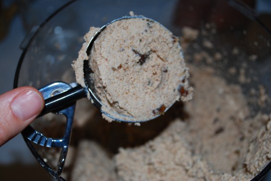 Scoop onto parchment lined baking sheet