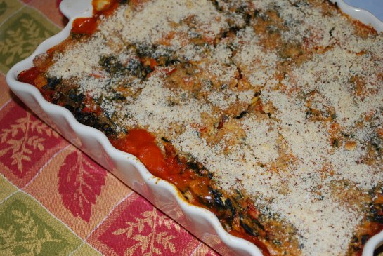 One of my many Leftovers Lasagna creations!